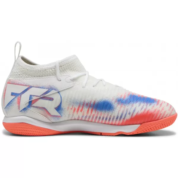  Detská obuv PUMA FUTURE 8 MATCH IT + MID JR 10861701 WHITE/ BIELA/PUMA ČIERNA/ŽIARIACA ČERVENÁ 
