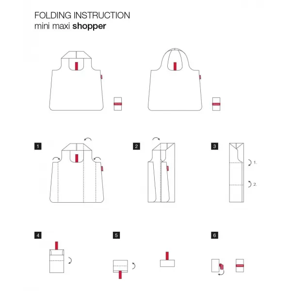 Taška REISENTHEL MINI MAXI SHOPPER BODKA 