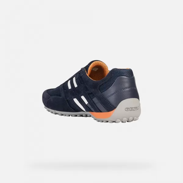  Pánske tenisky GEOX SNAKE G002632 TMAVO MODRÁ 