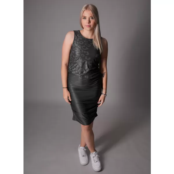  Dámske prémiové šaty ALTISPORT VOJ/ALW047SAT03 ČIERNA 