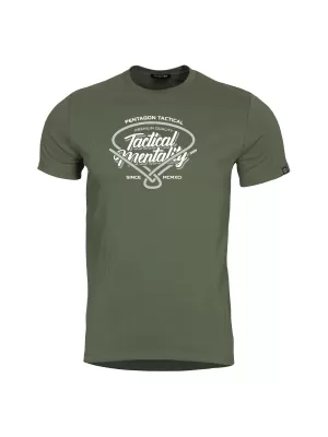 tričko PENTAGON AGERON TACTICAL MENTALITY K09012 OLIVOVO ZELENÁ