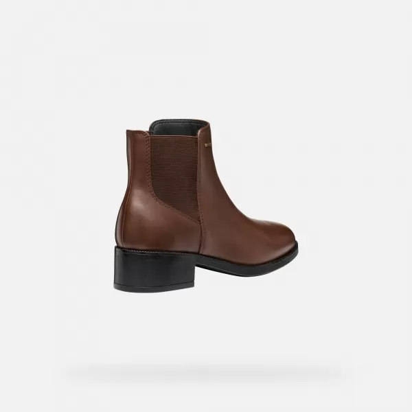  Dámske topánky GEOX CAMEXIA NP ABX G009579 HNEDÁ 