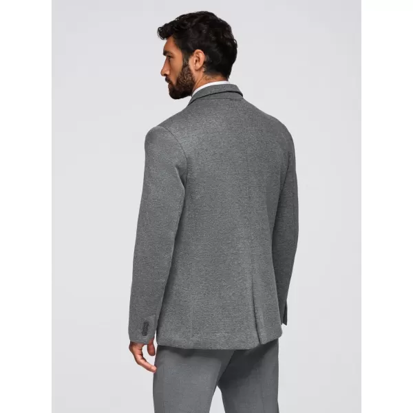  Pánska bunda OMBRE OM-BLZB-0100 GRAFIT 