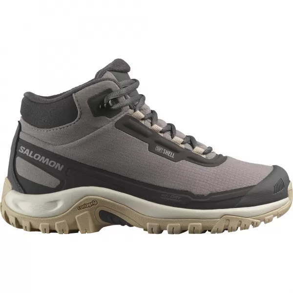  Dámske topánky SALOMON SHELTER WATERPROOF W SLIVKOVÉ MAČIATKO/FANTÓM/DEZERTNÉ OPÁLENIE 