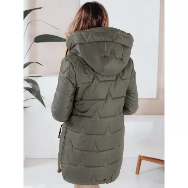  Dámska bunda DSTREET TY5090 ZELENÁ 