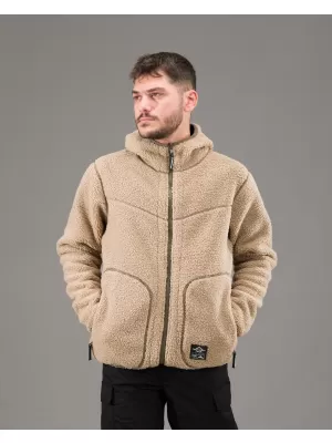 Fleecová mikina PENTAGON IANOS SHERPA 2 K09057 KHAKI/RAL7013