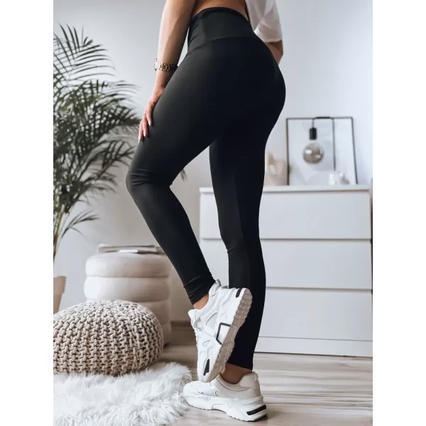  Dámske legíny DSTREET CARDIO UY2739 ČIERNA 