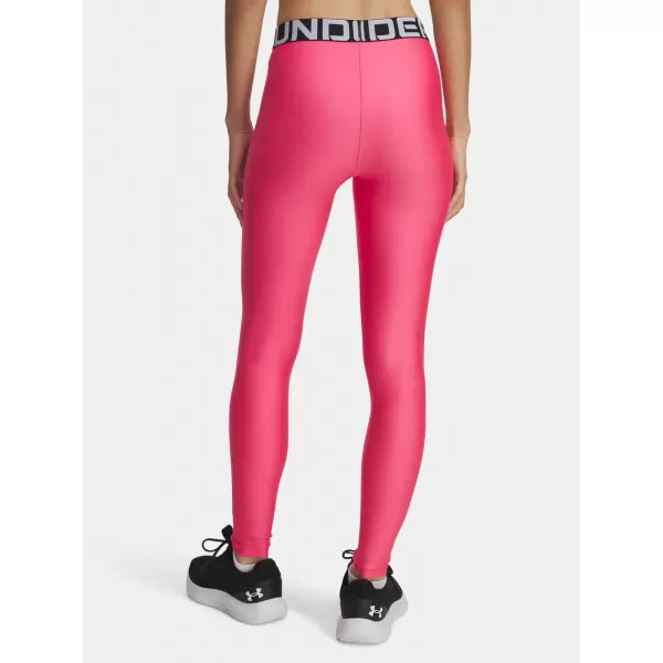  Dámske legíny UNDER ARMOUR UA HG LEGGING 1383559-672 RUŽOVÁ 