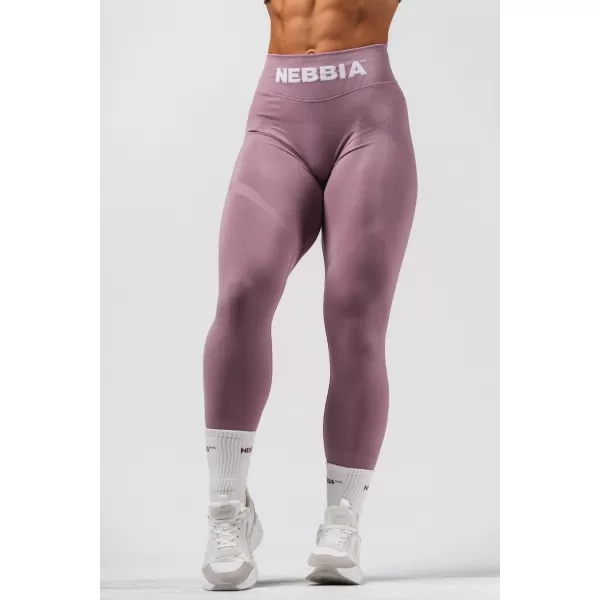  Extra Push Up legíny s vysokým pásom FLOW SEAMLESS 496 PINK Nebbia 