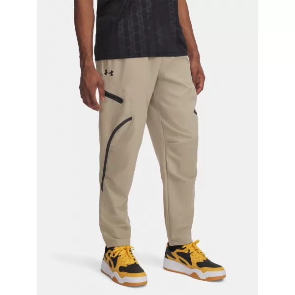  Pánske športové nohavice UNDER ARMOUR UA UNSTOPPABLE CARGO PANT 1390256-299 HNEDÁ 