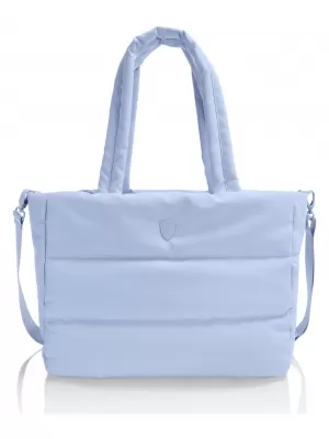 Taška HEYS PUFFER TOTE BAG SVETLOMODRÁ