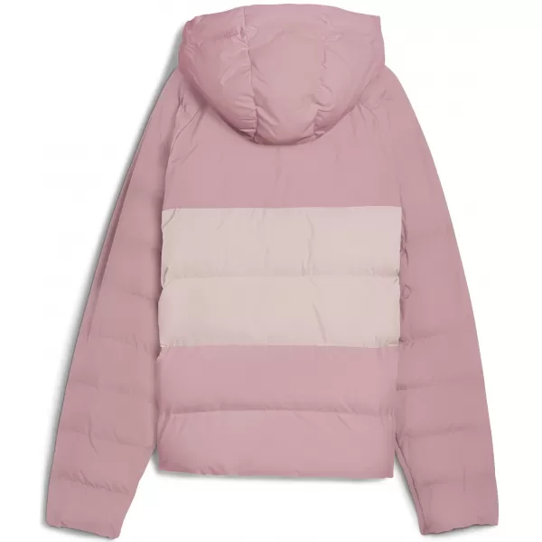  Detská bunda PUMA SYNTHETIC HOODED PUFFER JACKET 68840465 PRIPRAVENÁ RUŽOVÁ 