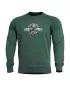 Mikina PENTAGON HAWK SWEATER LONE WOLF K09019 SKOKAN ZELENÝ