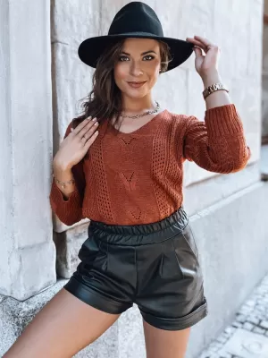 Dámsky sveter DSTREET DARIA MY1721 KARAMEL