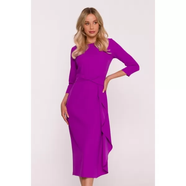  Šaty STYLOVE S425 LEVANDUĽA 