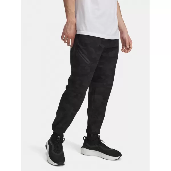  Pánske tepláky UNDER ARMOUR UA UNSTOPPABLE WOVEN JOGGER 1388823-005 ČIERNA 