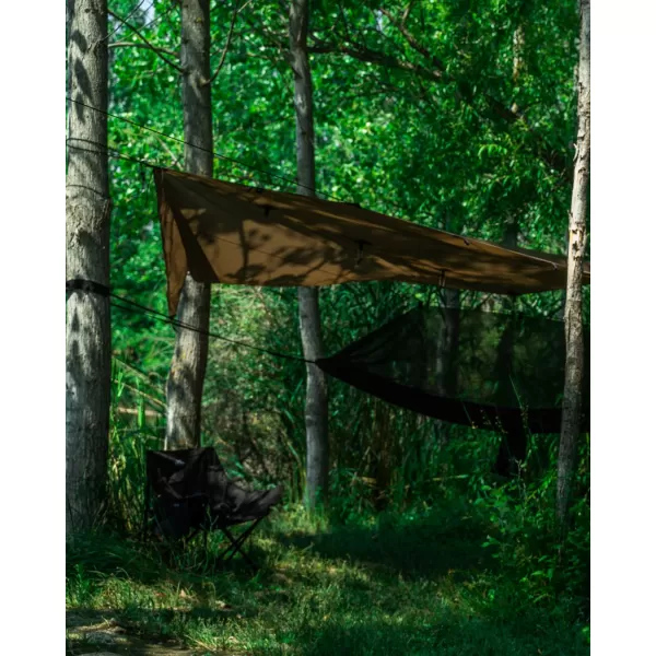  Prístrešok PENTAGON WILD TARP 3X3M D19026 HNEDÁ ŠEDÁ 