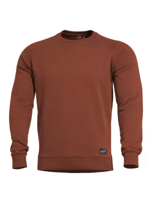 Mikina PENTAGON HAWK SWEATER BLANK K09019 GAŠTANOVOČERVENÁ