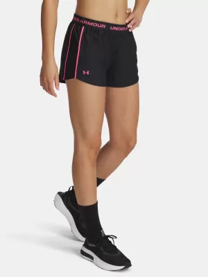 Dámske šortky UNDER ARMOUR TECH PLAY UP SHORTS 1389882-003 ČIERNA