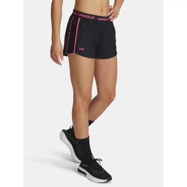  Dámske šortky UNDER ARMOUR TECH PLAY UP SHORTS 1389882-003 ČIERNA 