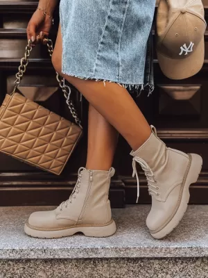 Dámske topánky DSTREET ZY0369 KAKI