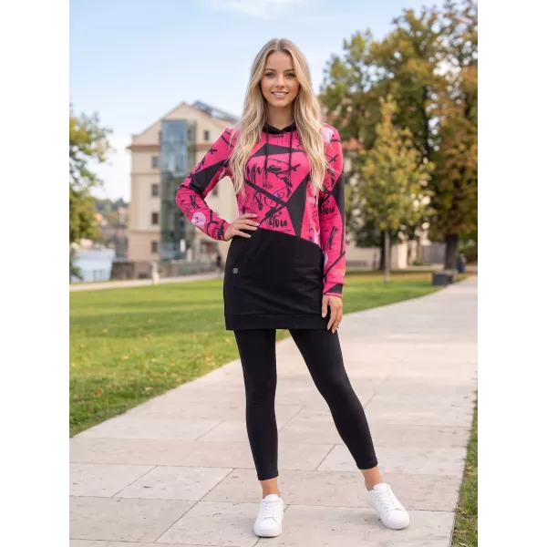  Dámska mikina KIXMI VONITA RUŽOVÁ 