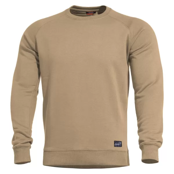 Mikina PENTAGON HAWK SWEATER BLANK K09019 HNEDOHNEDÁ 