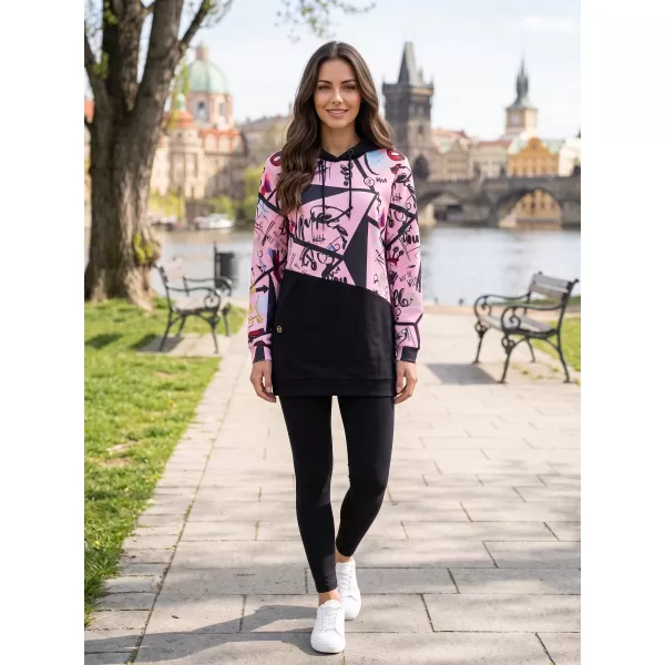  Dámska mikina KIXMI VONITA SVETLO RUŽOVÁ 