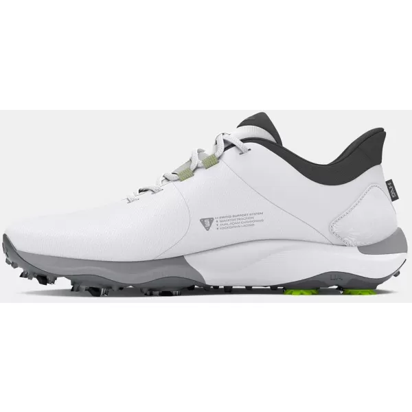  Pánske topánky UNDER ARMOUR UA DRIVE PRO WIDE 3026919-100 BIELA 