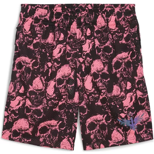  Kraťasy PUMA MELO WORLD TOUR AOP 7" SHORT 63242901 SLNKO/AOP 