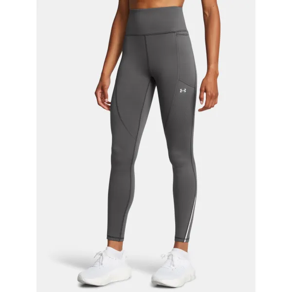  Dámske legíny UNDER ARMOUR VANISH CW LEGGING 1386418-025 SIVÁ 