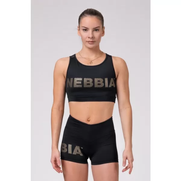  Gold Mesh mini top 830 BLACK Nebbia 