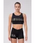 Gold Mesh mini top 830 BLACK Nebbia