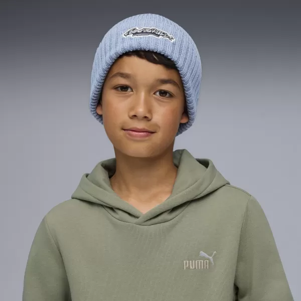  Detská čiapka PUMA COMIC MID CROWN BEANIE JR 02655801 STUDENÝ MODRÝ 