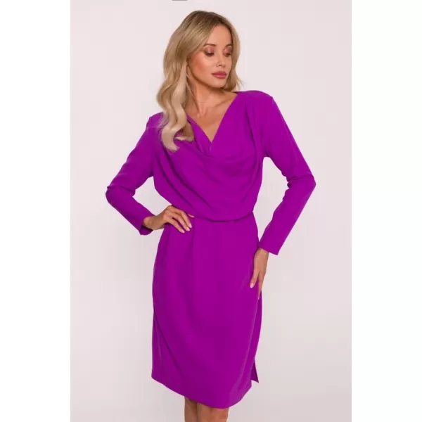  Šaty STYLOVE S428 LEVANDUĽA 