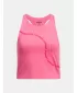 Dievčenské tielko UNDER ARMOUR G MOTION BRANDED CROP TANK 1390079-672 RUŽOVÁ