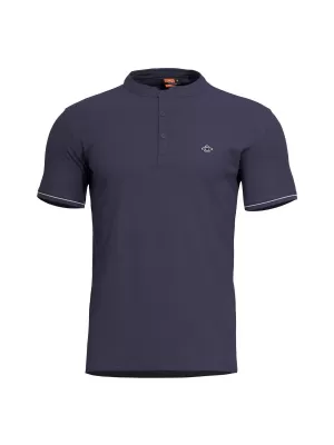 tričko PENTAGON LEVANTES HENLEY T-SHIRT STRIPES K09025 NÁMORNÍCKA MODRÁ