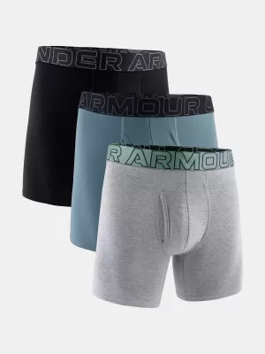 Pánske boxerky UNDER ARMOUR M UA PERF COTTON (3KS) 1383889-035 JASPIS MODRÝ