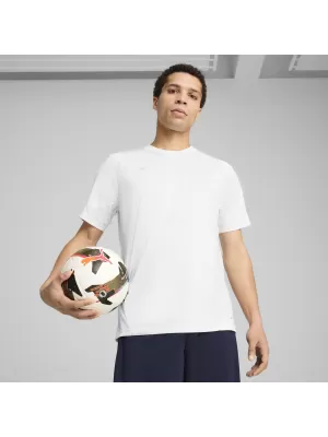 Mužský dres PUMA TEAMCUP TRAINING JERSEY 659167_04 PUMA WHITE/PUMA SILVER