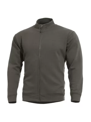 Mikina PENTAGON HIGHNECK SWEATER K09052 HNEDÁ ŠEDÁ