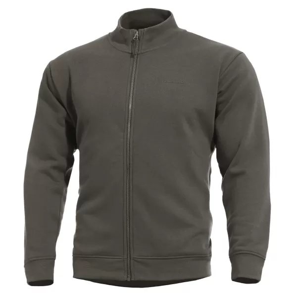  Mikina PENTAGON HIGHNECK SWEATER K09052 HNEDÁ ŠEDÁ 