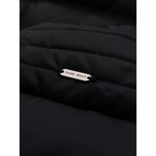  Pánska bunda OMBRE OM-JALP-0218 ČIERNA 