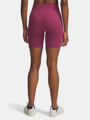 Dámske šortky UNDER ARMOUR UA VANISH SEAMLESS SHORT ČERVENÁ