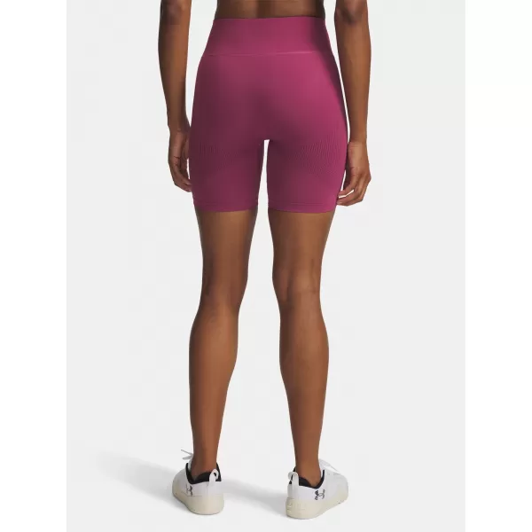  Dámske šortky UNDER ARMOUR UA VANISH SEAMLESS SHORT ČERVENÁ 