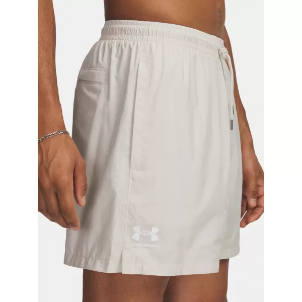  Pánske šortky UNDER ARMOUR UA ICON VOLLEY SHORT 1377191-110 BIELA 