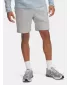 Pánske šortky UNDER ARMOUR UA ICON FLEECE SHORT 1380377-011 SIVÁ