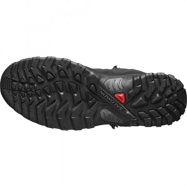  Pánske topánky SALOMON SHELTER WATERPROOF ČIERNA/ASFALT/HRAD 