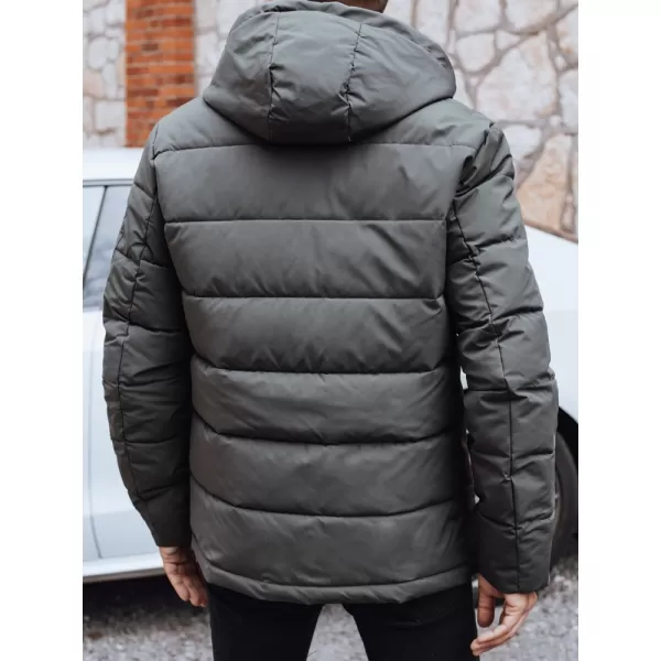  Pánska bunda DSTREET TX5053 TMAVO ŠEDÁ 