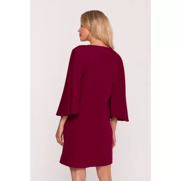  Šaty STYLOVE S426 GAŠTANOVÉ 