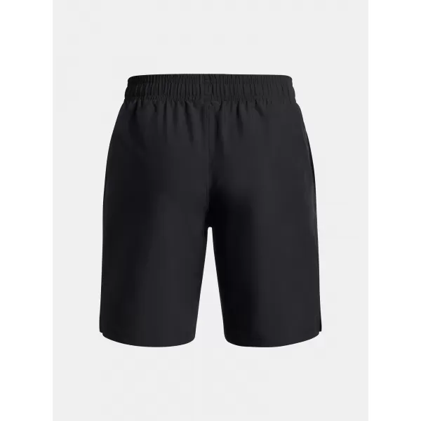  Chlapčenské šortky UNDER ARMOUR UA TECH WOVEN WORDMARK SHORT 1383341-007 ČIERNA 